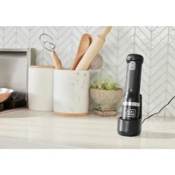Sale kitchen wand Cordless Blender 6-in-1 Kitchen Multi-Tool - Black Kitchen Appliances