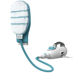 120V Complete Steam Cleaning Solution 7-in-1 Cordless Steam Mop plus Glove Cleaning & Janitorial Supplies