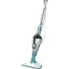 Discount 120V 5-in-1 Electric Corded Steam Mop and Portable Steamer - Blue and White Cleaning & Janitorial Supplies