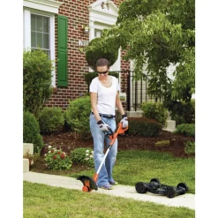 20V MAX Lithium-Ion 12 in. 3-in-1 Cordless Compact Mower Kit (2 Ah) String Trimmers