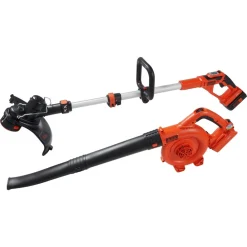 Discount 40V MAX Lithium-Ion Cordless String Trimmer/Edger and Sweeper Combo Kit (1.5 Ah) Outdoor Power Combo Kits