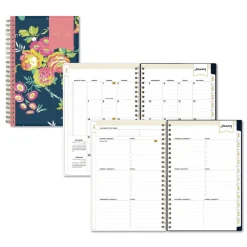 8 in. x 5 in. 12-Month (Jan-Dec 2026) Day Designer Peyton Weekly/Monthly Planner - Navy Cover Calendars & Planners