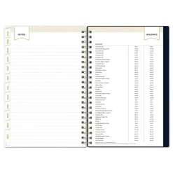 8 in. x 5 in. 12-Month (Jan-Dec 2026) Day Designer Peyton Weekly/Monthly Planner - Navy Cover Calendars & Planners