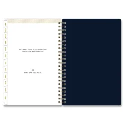 8 in. x 5 in. 12-Month (Jan-Dec 2026) Day Designer Peyton Weekly/Monthly Planner - Navy Cover Calendars & Planners