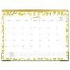 Discount 22 in. x 17 in. 12-Month (Jan to Dec): 2026 Mimosa Monthly Desk Pad Calendar - Lemon Artwork, White/Yellow/Green Sheets Calendars & Planners
