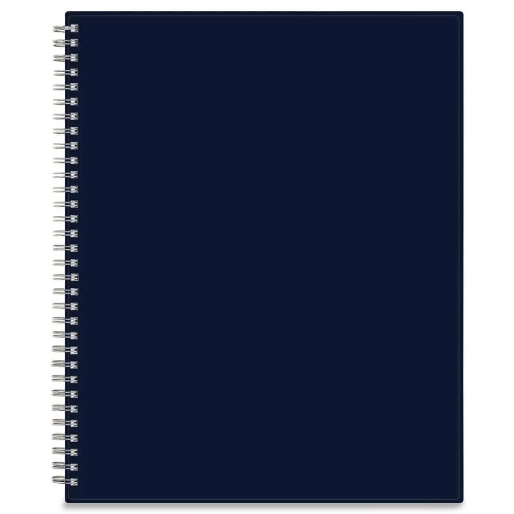 Outlet 11 in. x 8.5 in. 12-Month (Jan to Dec): 2026 Passages Weekly/Monthly Planner - Navy Cover Paper & Printables