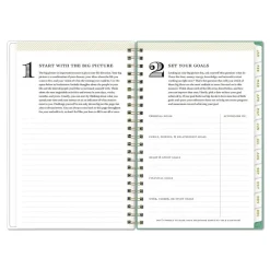 Hot 8 in. x 5 in. 12-Month (Jan-Dec 2026) Day Designer Peyton Weekly/Monthly Planner - White Calendars & Planners