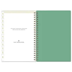 Hot 8 in. x 5 in. 12-Month (Jan-Dec 2026) Day Designer Peyton Weekly/Monthly Planner - White Calendars & Planners