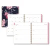 Discount 11 in. x 8.5 in. 12-Month (Jan to Dec): 2026 Mimi Pink Monthly Planner - Floral Artwork, Pink/Blue/Rose Cover Paper & Printables