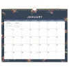 Online 15 in. x 12 in. 12-Month (Jan to Dec): 2026 Ashlyn Monthly Wall Calendar - Floral Artwork, White/Blue/Pink Sheets Calendars & Planners