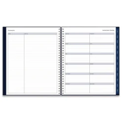 Discount 10 in. x 8 in. 12-Month (Jan to Dec): 2026 Passages Monthly Planner - Navy Cover Paper & Printables