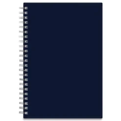 Best 8 in.x 5 in. 12-Month (Jan to Dec): 2026 Passages Weekly/Monthly Planner - Navy Cover Paper & Printables