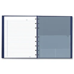 Discount NotePro 9.25 in. x 7.25 in. Sheets Medium/College Rule 1-Subject Notebook - Indigo Blue Cover Paper & Printables