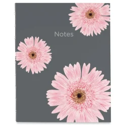 Discount NotePro 9.25 in. x 7.25 in. Sheets Medium/College Rule 1-Subject Notebook - Pink/Gray Cover Paper & Printables