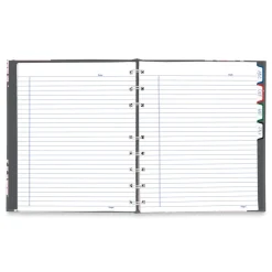 Discount NotePro 9.25 in. x 7.25 in. Sheets Medium/College Rule 1-Subject Notebook - Pink/Gray Cover Paper & Printables