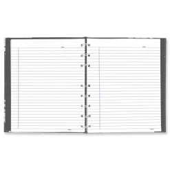 Discount NotePro 9.25 in. x 7.25 in. Sheets Medium/College Rule 1-Subject Notebook - Pink/Gray Cover Paper & Printables