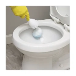 528121 2 in. Cone Toilet Bowl Mop with 10 in. Handle - White (25/Carton) Cleaning & Janitorial Supplies