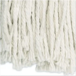 Discount #24 Cut-End Cotton Wet Mop Head - White Cleaning & Janitorial Supplies