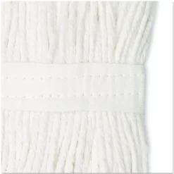 Discount #24 Cut-End Cotton Wet Mop Head - White Cleaning & Janitorial Supplies