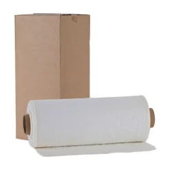 Discount 60 Gallon 1.8 mil 38 in. x 63 in. Industrial Drum Liners Rolls - Clear (75/Carton) Trash & Waste Bins