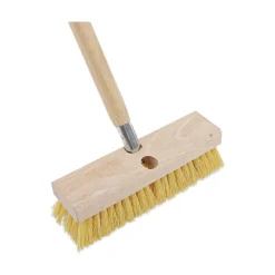 Sale 10 in. Brush 2 in. Cream Polypropylene Bristles Deck Brush Head Cleaning & Janitorial Supplies