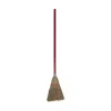 Best 39 in. Corn Fiber Bristles Lobby/Toy Broom - Red Toys