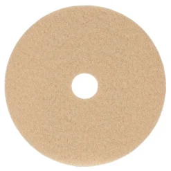 Sale 27 in. Diameter Burnishing Floor Pads - Tan (5/Carton) Cleaning & Janitorial Supplies