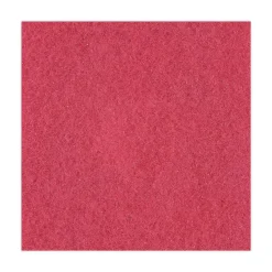 New 12 in. Diameter Buffing Floor Pads - Red (5/Carton) Cleaning & Janitorial Supplies