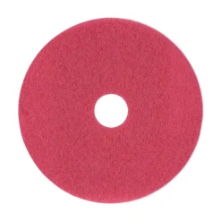 New 18 in. Diameter Buffing Floor Pads - Red (5/Carton) Cleaning & Janitorial Supplies