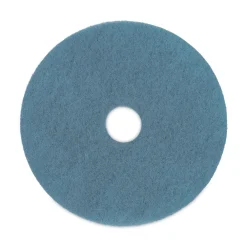 Outlet 20 in. Diameter Burnishing Floor Pads - Aqua (5/Carton) Cleaning & Janitorial Supplies