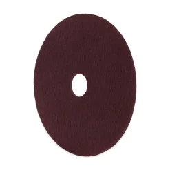 Outlet 16 in. Diameter Deep Scrub Pads - Maroon (10/Carton) Cleaning & Janitorial Supplies
