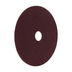 Outlet 16 in. Diameter Deep Scrub Pads - Maroon (10/Carton) Cleaning & Janitorial Supplies