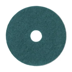 Clearance 20 in. Diameter Heavy-Duty Scrubbing Floor Pads - Green (5/Carton) Cleaning & Janitorial Supplies
