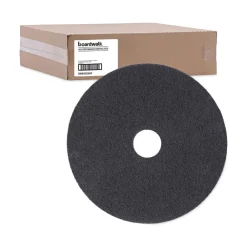 Sale 20 in. Diameter High Performance Stripping Floor Pads - Black (5/Carton) Cleaning & Janitorial Supplies