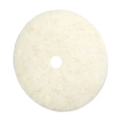 Hot 27 in. Diameter Natural Burnishing Floor Pads - White (5/Carton) Cleaning & Janitorial Supplies