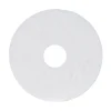 Clearance 13 in. Diameter Polishing Floor Pads - White (5/Carton) Cleaning & Janitorial Supplies