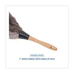 Discount 7 in. Handle Professional Ostrich Feather Duster Cleaning & Janitorial Supplies