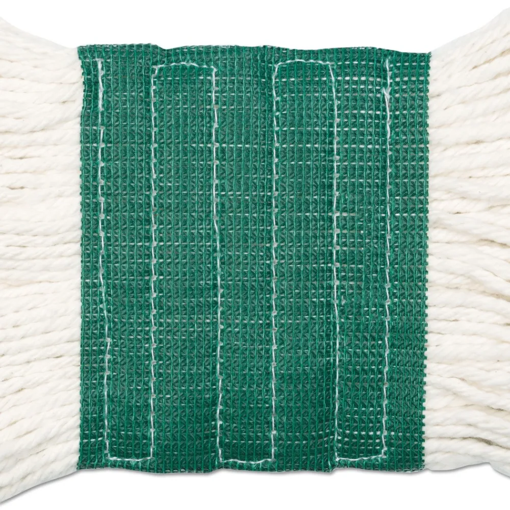 5 in. Super Loop Cotton/Synthetic Fiber Wet Mop Head - Medium, White Cleaning & Janitorial Supplies