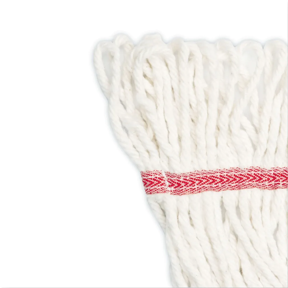 Online 5 in. Super Loop Cotton/Synthetic Fiber Wet Mop Head - Large, White (12/Carton) Cleaning & Janitorial Supplies