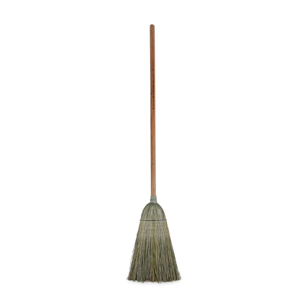 New 56 in. Warehouse Broom with Yucca/Corn Fiber Bristles - Natural Cleaning & Janitorial Supplies