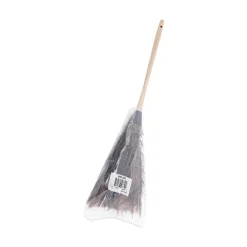 Sale 13 in. Wood Handle Professional Ostrich Feather Duster Cleaning & Janitorial Supplies