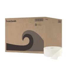 Best 3.5 in. x 1000 ft. JRT Septic Safe 2-Ply Bath Tissue - Jumbo, White (12/Carton) Paper & Dispensers|Cleaning & Janitorial Supplies