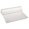 Best 33 in. x 39 in. 1.4 mil 33 gal. Recycled Low-Density Polyethylene Can Liners - Clear (100/Carton) Trash & Waste Bins