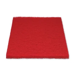 Sale 28 in. x 14 in. Buffing Floor Pads - Red (10/Carton) Cleaning & Janitorial Supplies