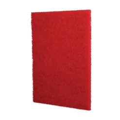 Sale 28 in. x 14 in. Buffing Floor Pads - Red (10/Carton) Cleaning & Janitorial Supplies