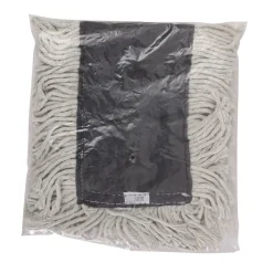 New 18 in. x 5 in. Disposable Cotton Dust Mop Head Cleaning & Janitorial Supplies