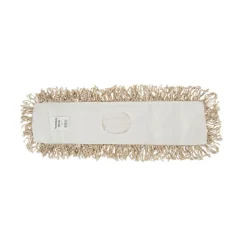 Online 24 in. x 5 in. Industrial Hygrade Cotton Dust Mop Head - White Cleaning & Janitorial Supplies
