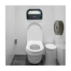 Sale 14.17 in. x 16.73 in. Premium Half-Fold Toilet Seat Covers - White (250/Sleeve, 4 Sleeves/Carton) Cleaning & Janitorial Supplies