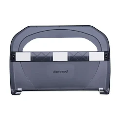 17.25 in. x 3.13 in. x 11.75 in. Toilet Seat Cover Dispenser - Smoke Black Paper & Dispensers