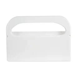 Best 16 in. x 3 in. x 11.5 in. Toilet Seat Cover Dispenser - White (2/Box) Paper & Dispensers